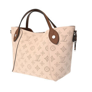 Louis Vuitton Creme Monogram Cream Leather Handbag Mahina